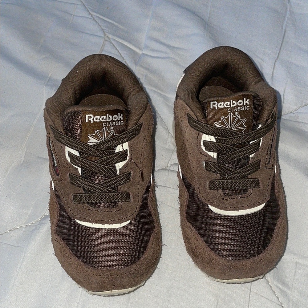 Reebok Brown Sneakers Suede Mesh Classic